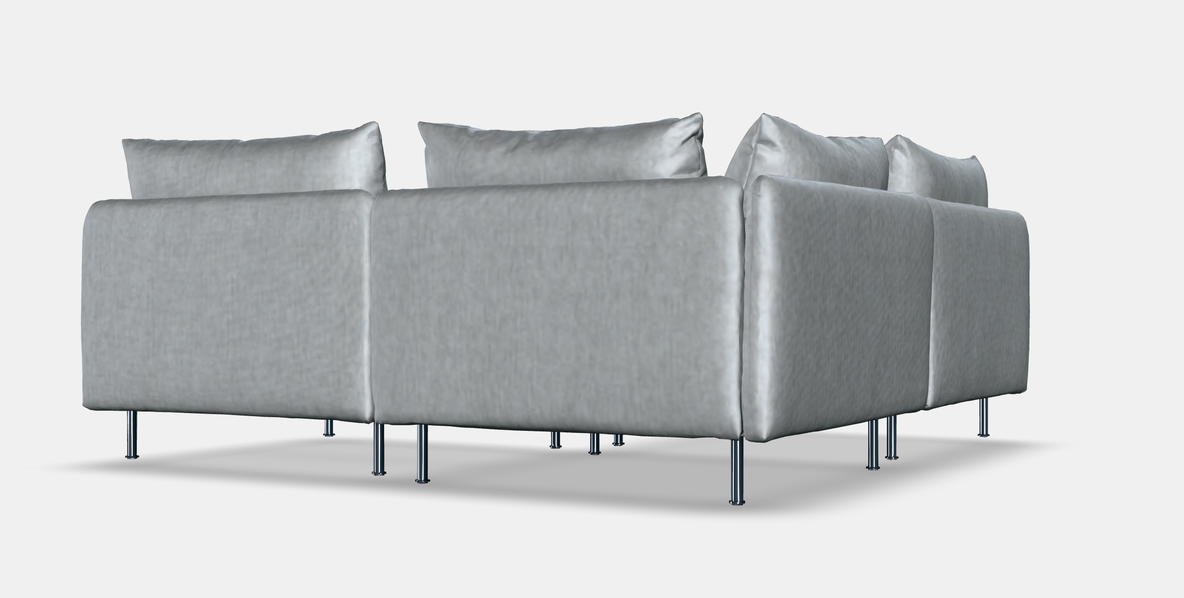 SODERHAMN Corner sofa 3-seat 1 3D model_5