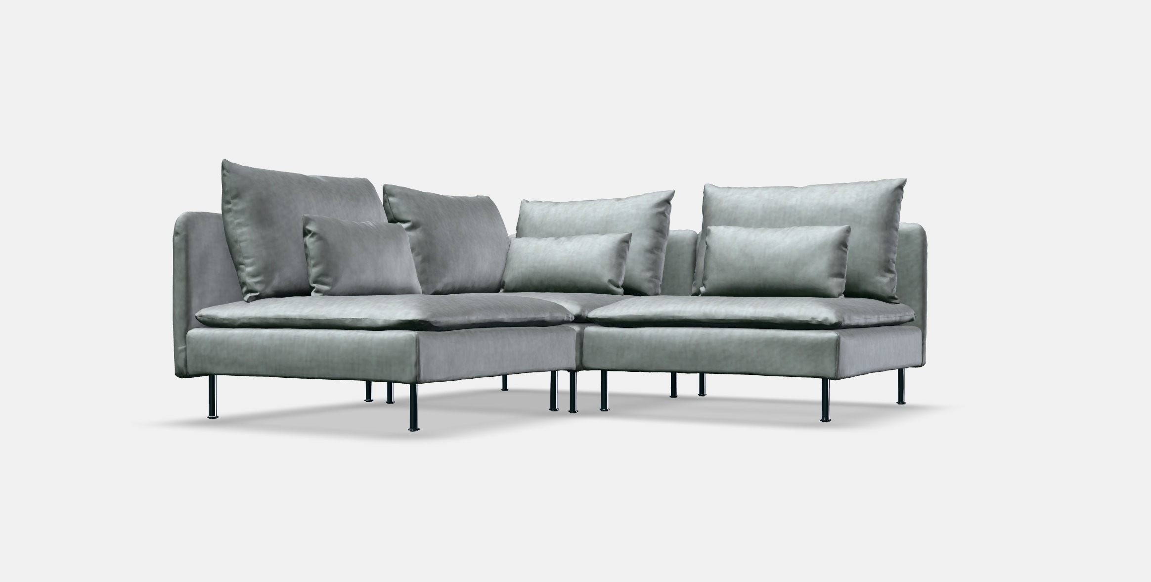 SODERHAMN Corner sofa 3-seat 1 3D model_13