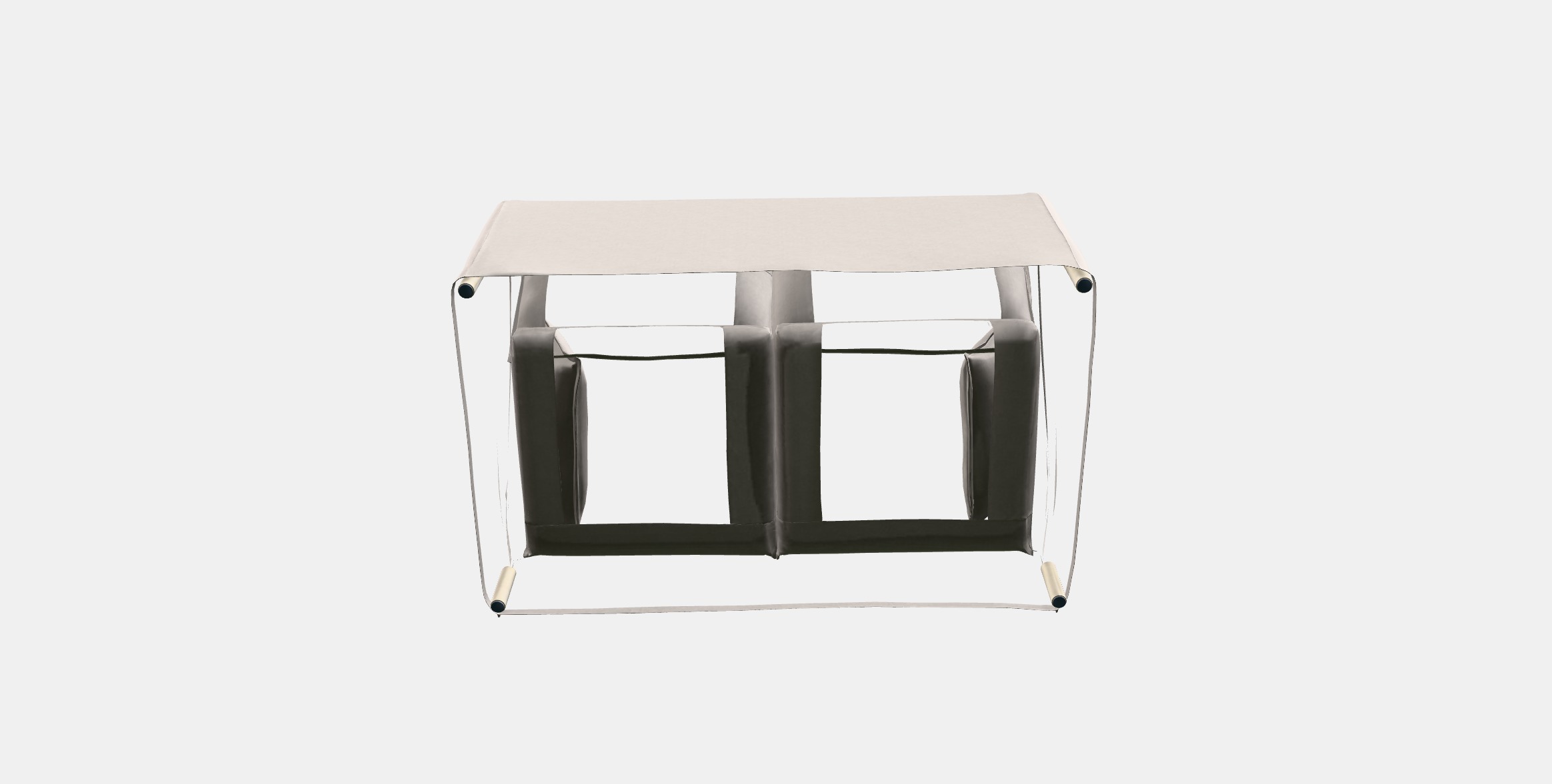 BACKSALEN 2-seat sofa 1 3D model_7