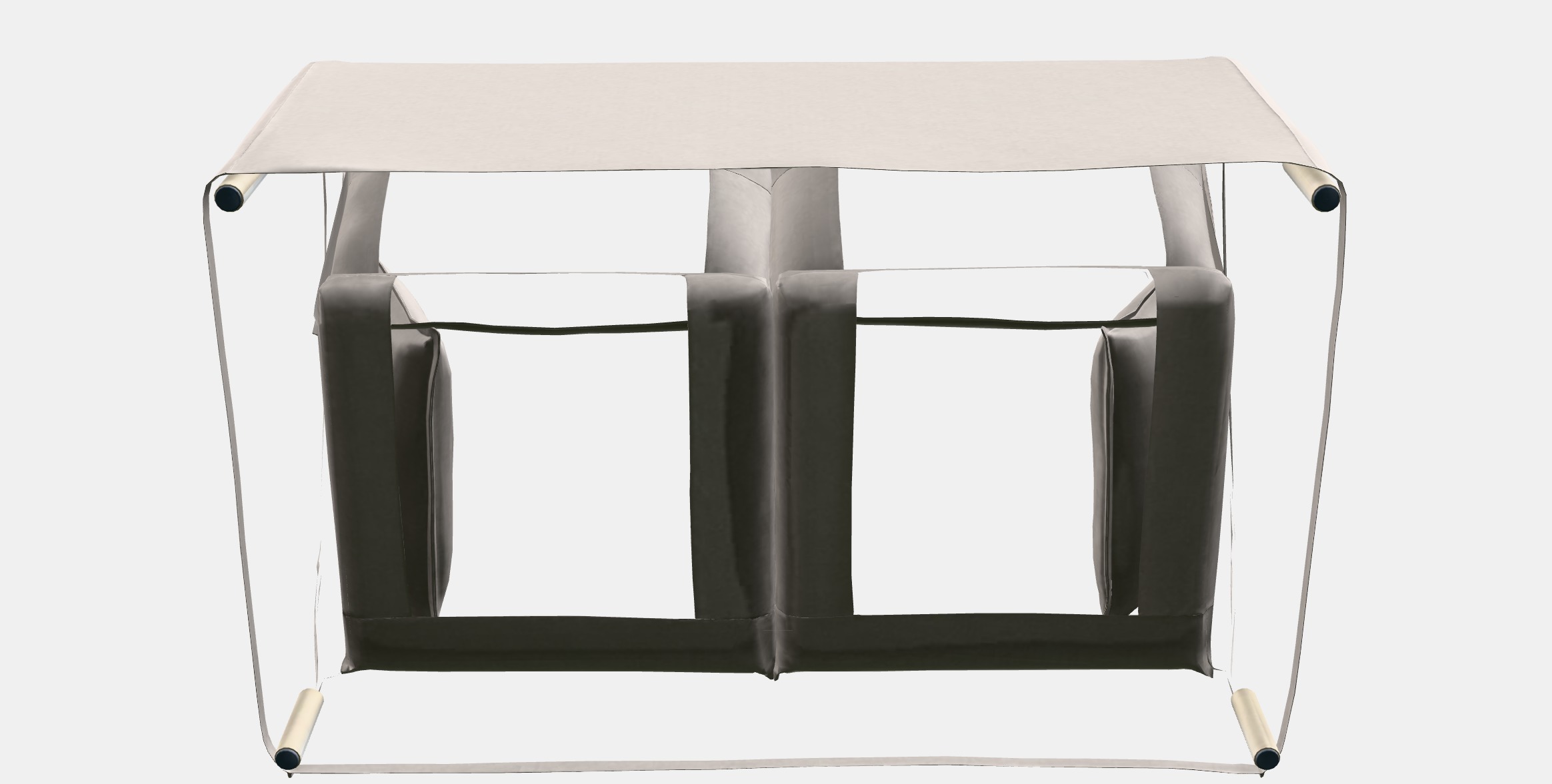 BACKSALEN 2-seat sofa 1 3D model_6