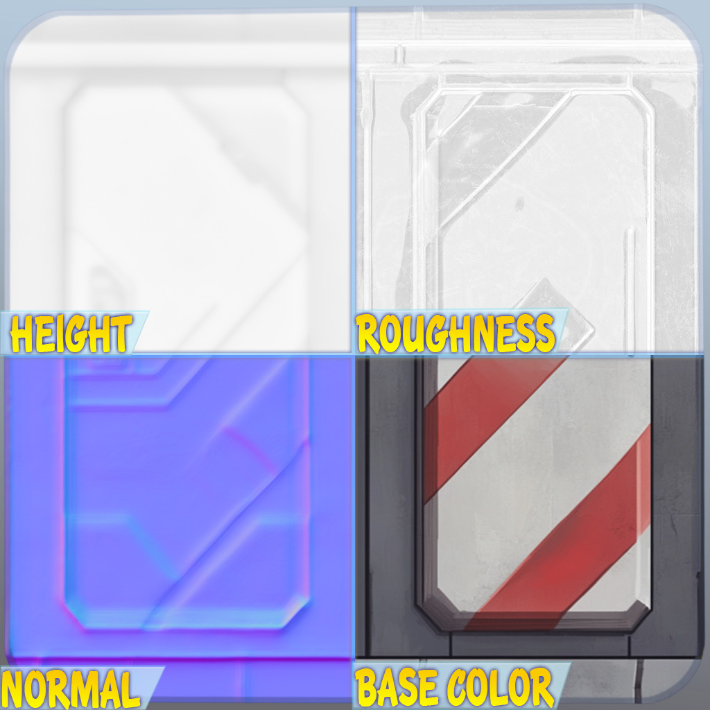 SciFi Seamless Texture Texture_1