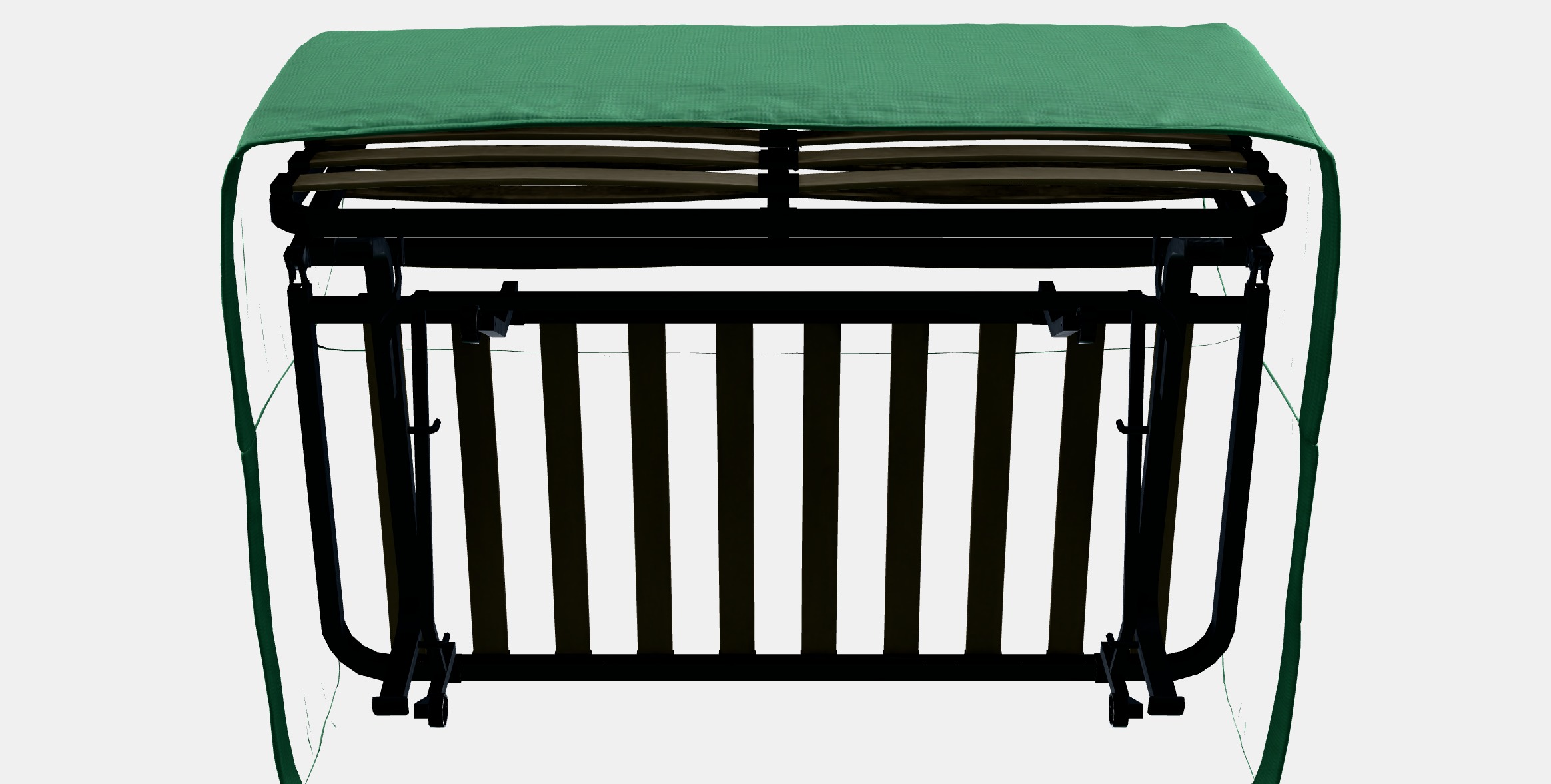 LYCKSELE LOVAS 2-seat sofa-bed 4 3D model_6