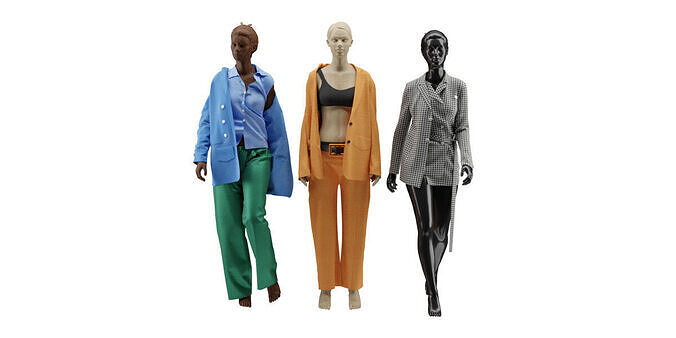 Clothes Set 3D model