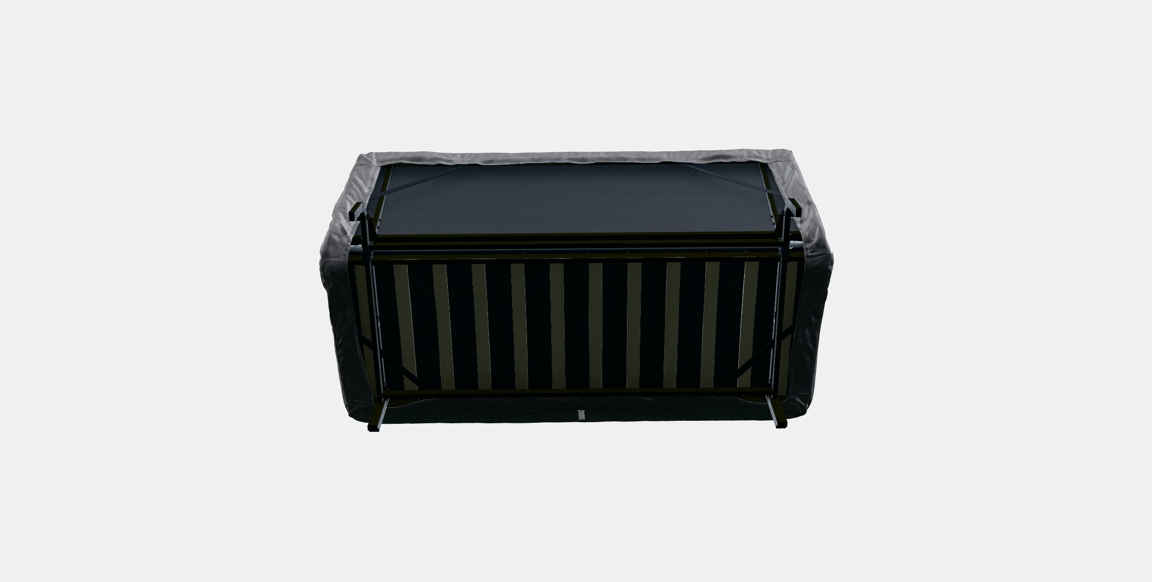 NYHAMN 3-seat sofa-bed 2 3D model_7