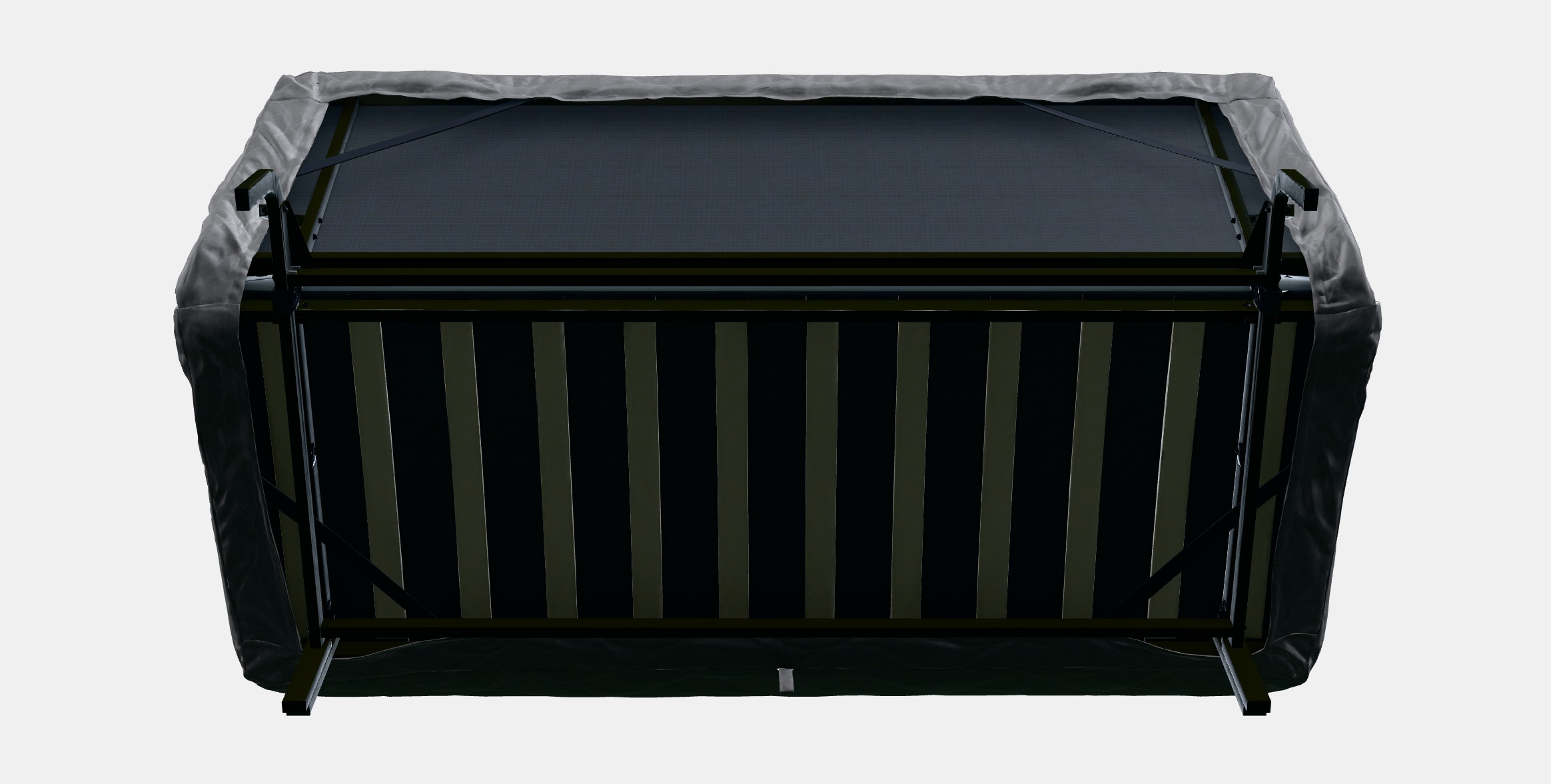 NYHAMN 3-seat sofa-bed 2 3D model_11