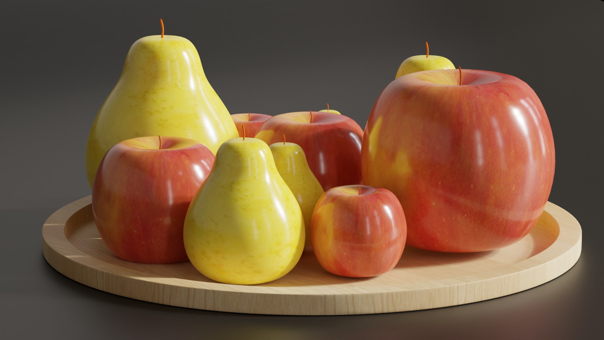 fruit  3D model_2