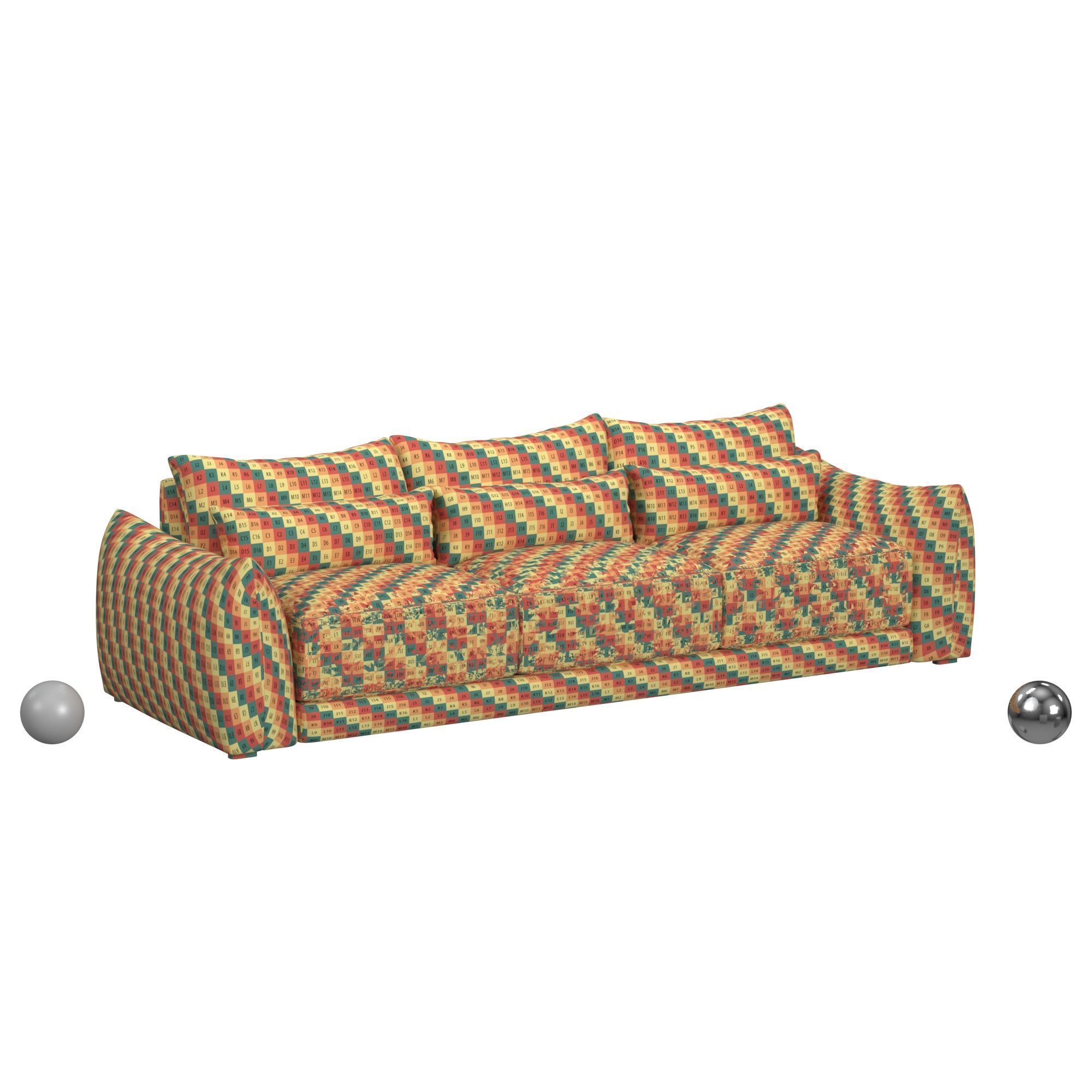 Kota Sofa V2 3D model_2