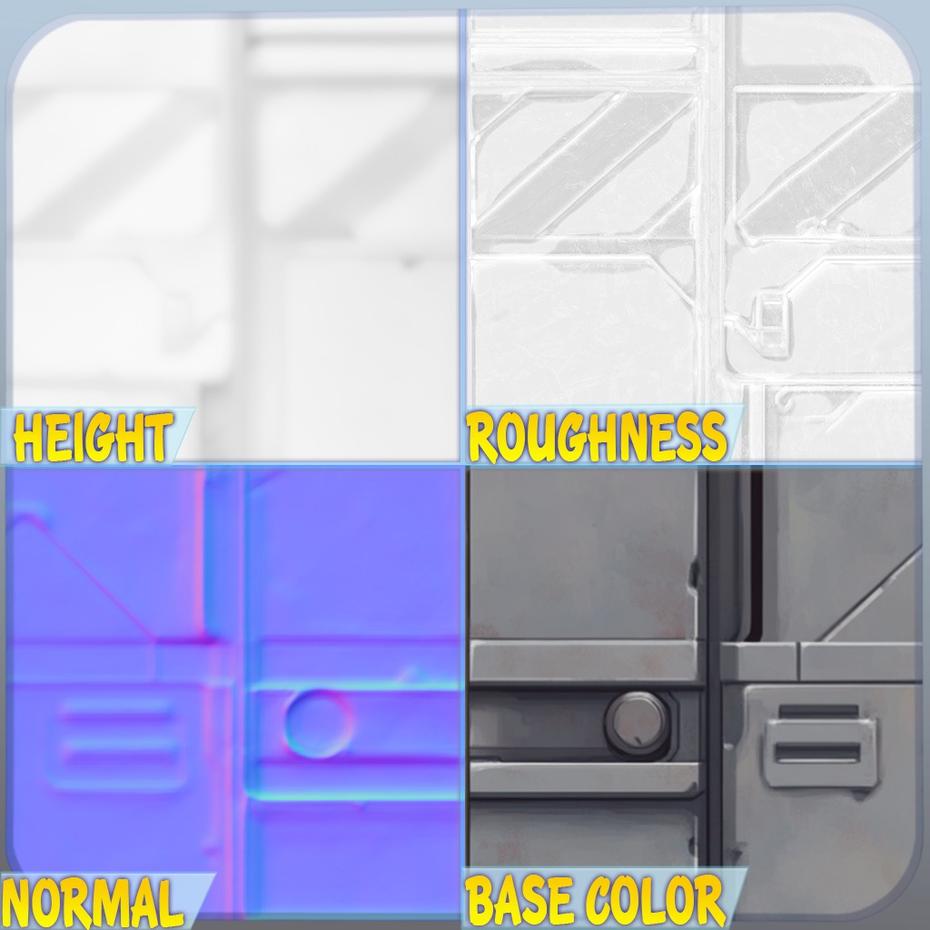 SciFi Seamless Texture Texture_1