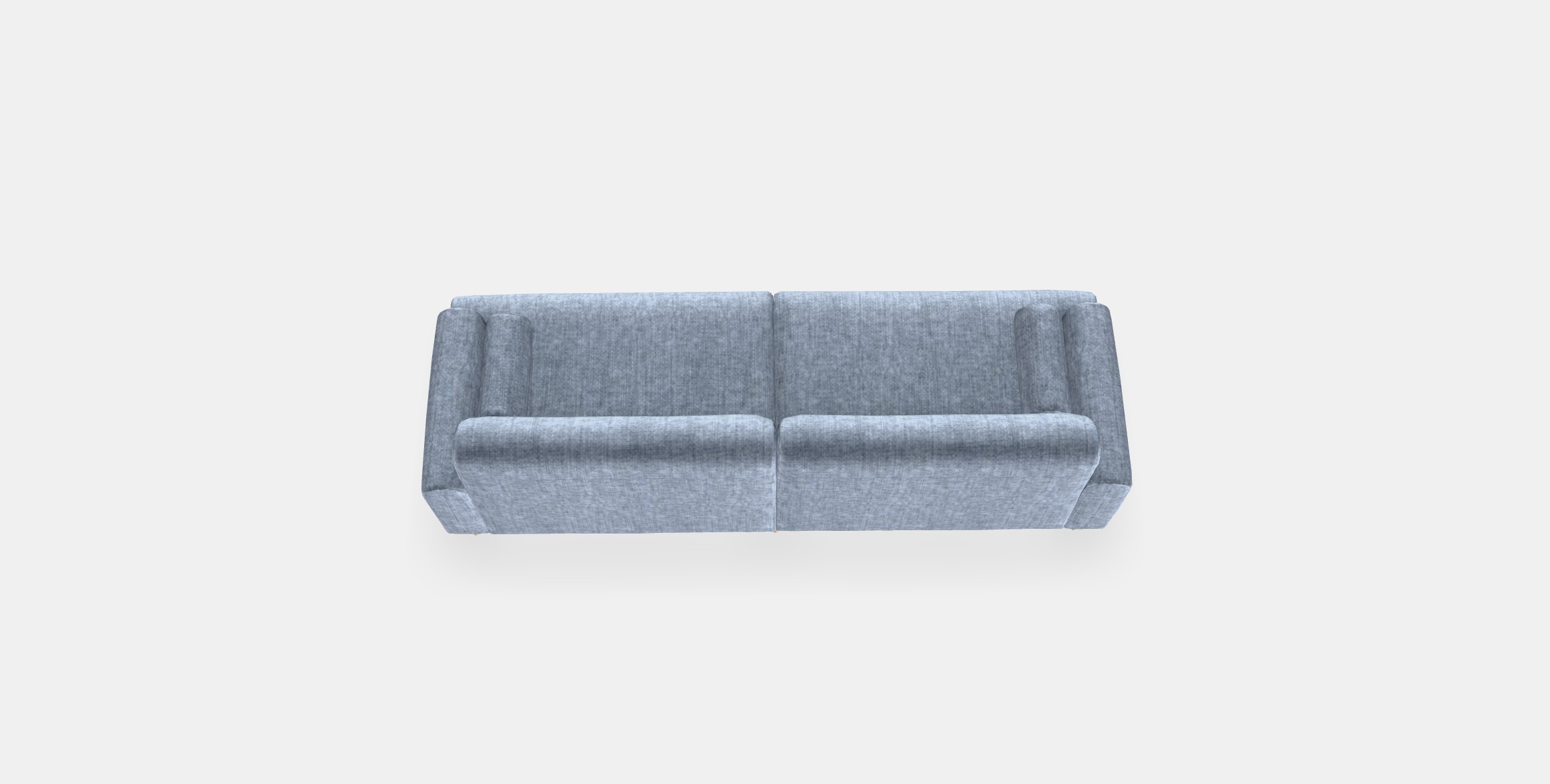 LANGARYD 3-seat sofa 3 Low-poly 3D model_3