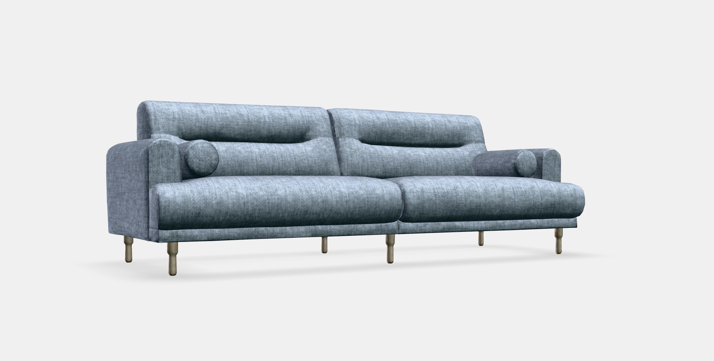LANGARYD 3-seat sofa 3 Low-poly 3D model_9