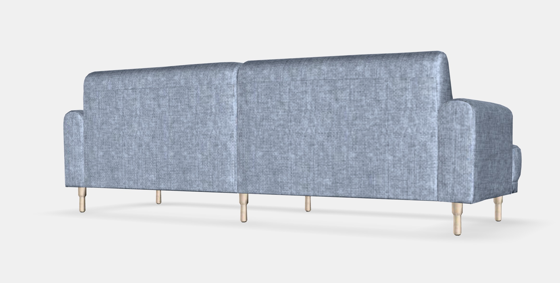 LANGARYD 3-seat sofa 3 Low-poly 3D model_6