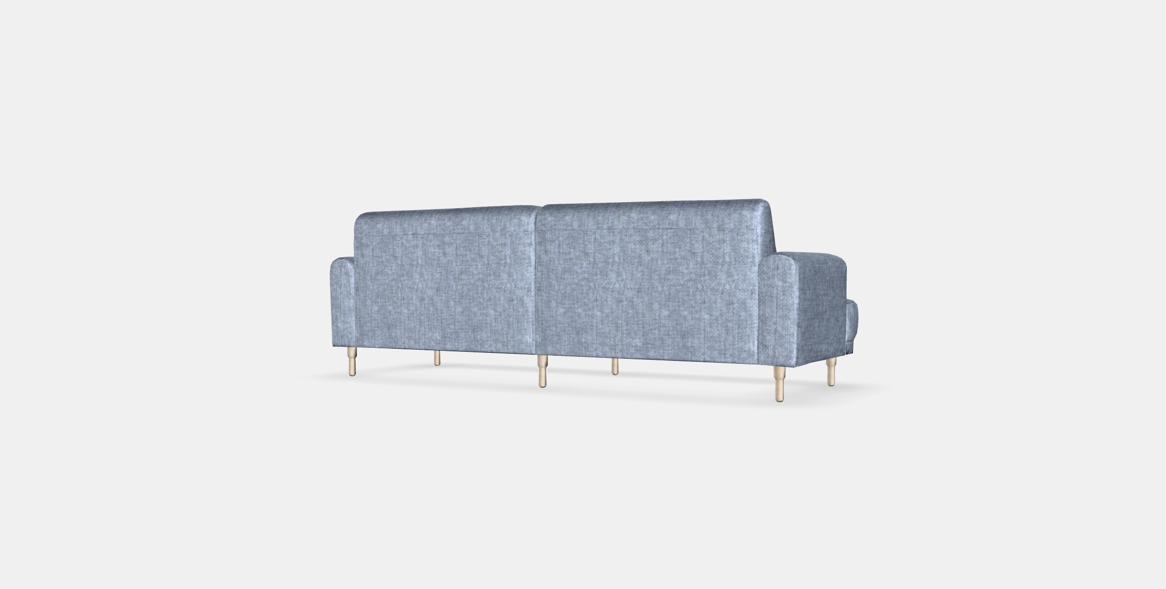 LANGARYD 3-seat sofa 3 Low-poly 3D model_4