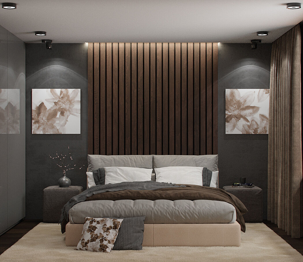 Bedroom Scene 01 3D model_1