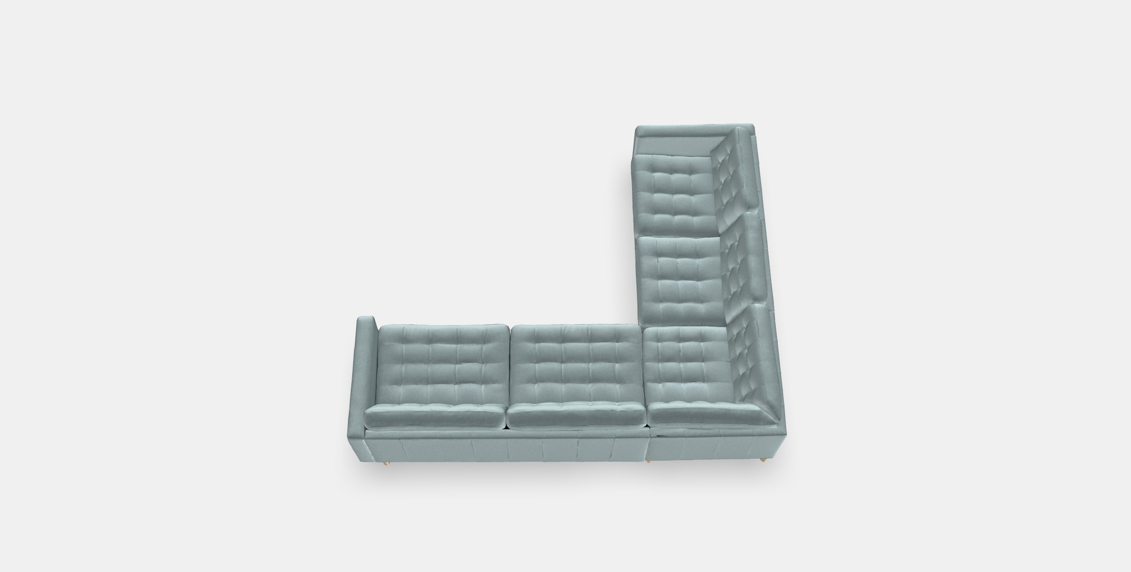 LANDSKRONA Corner sofa 5-seat 7 3D model_3