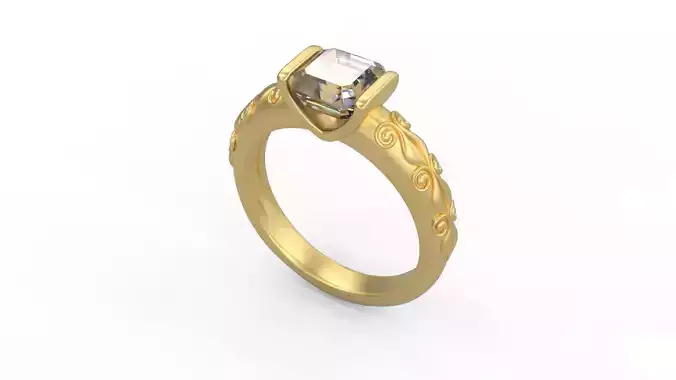 Woman Solitaire 1901