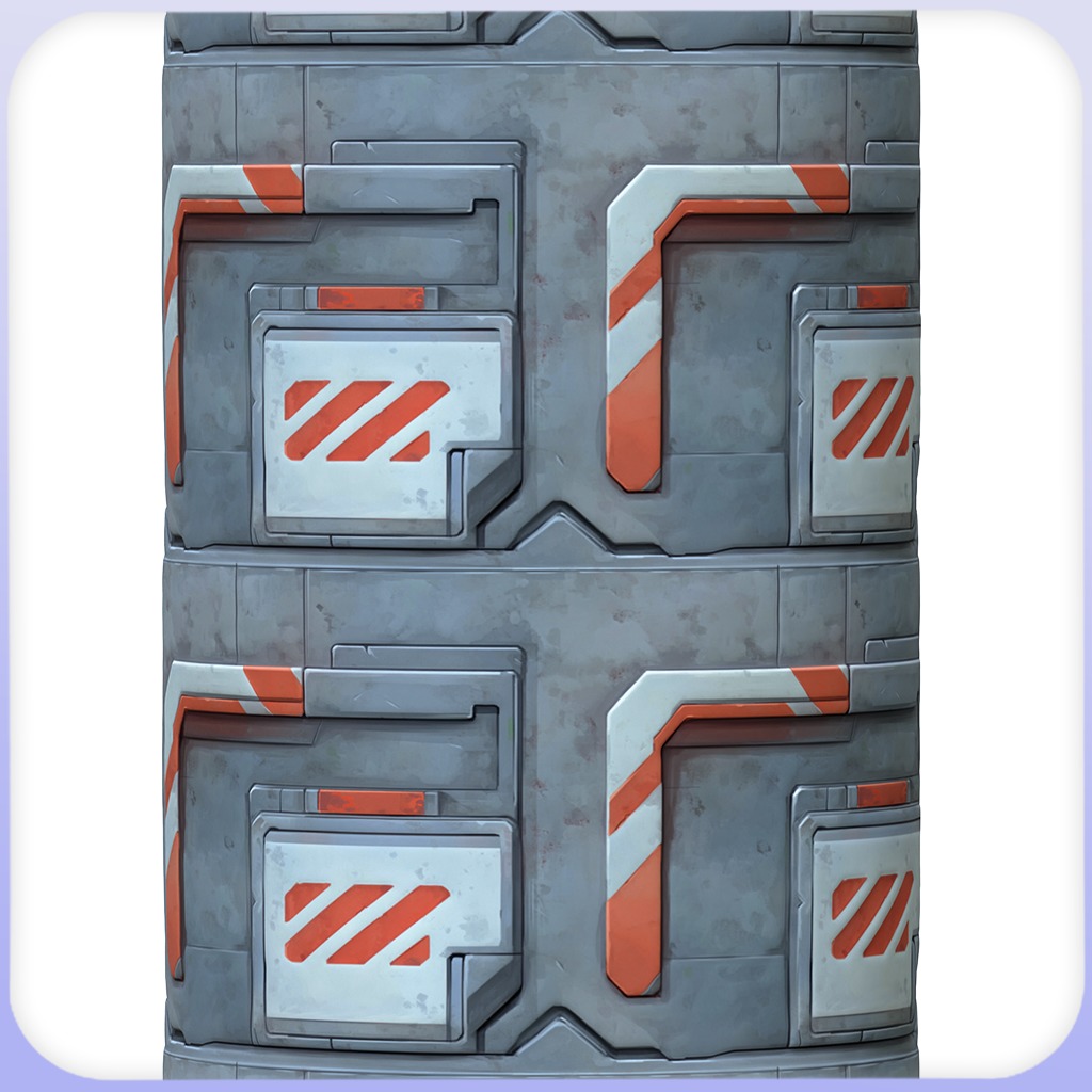 SciFi Seamless Texture Texture_2