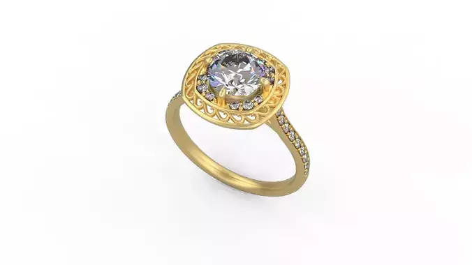 Woman Solitaire 1902