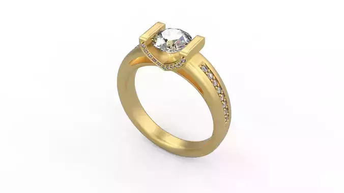 Woman Solitaire 1903