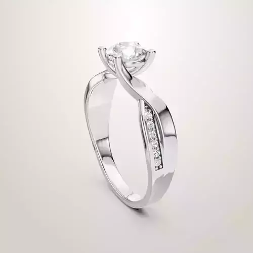 Engagement Wedding Ring 75