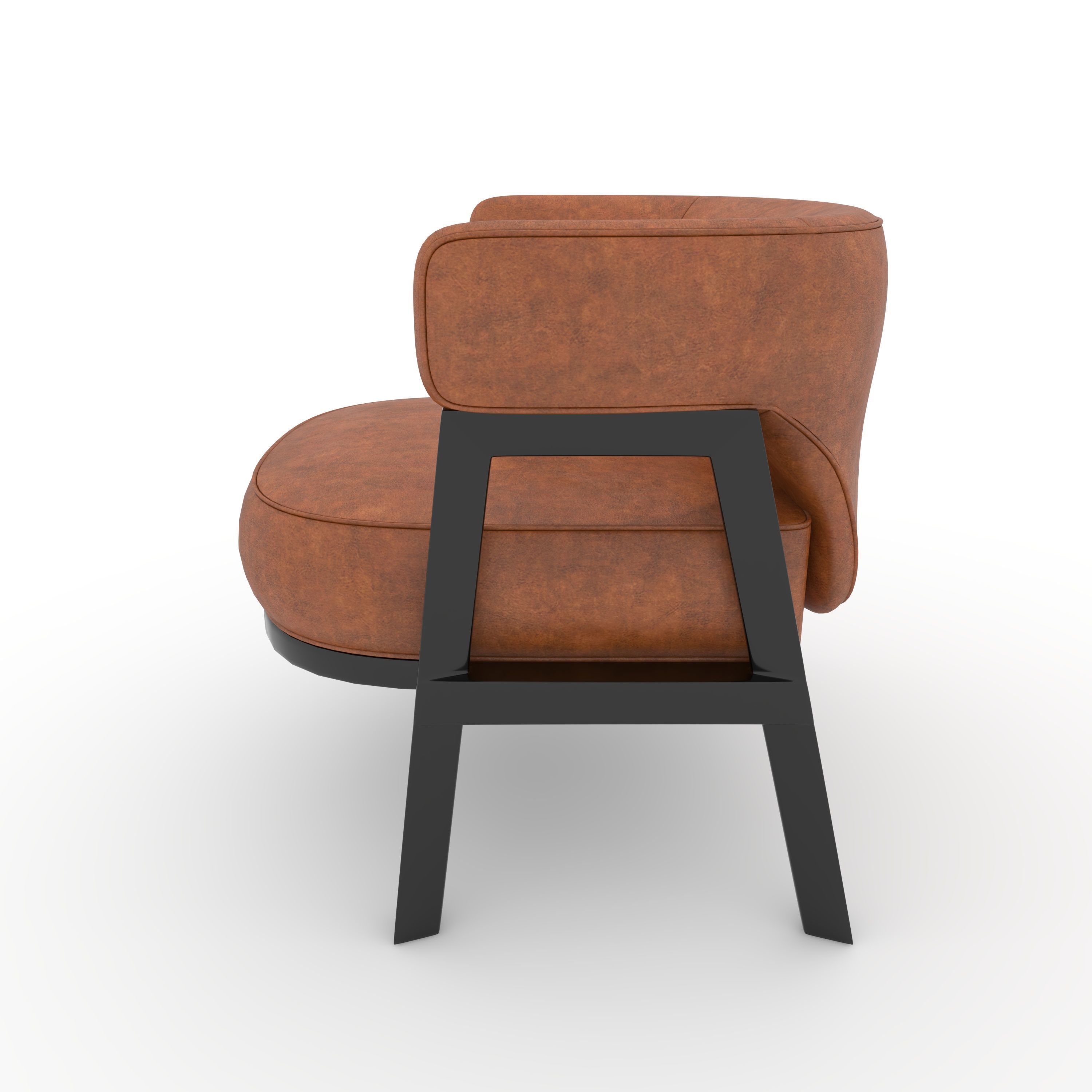 Armchair 63 3D model_4