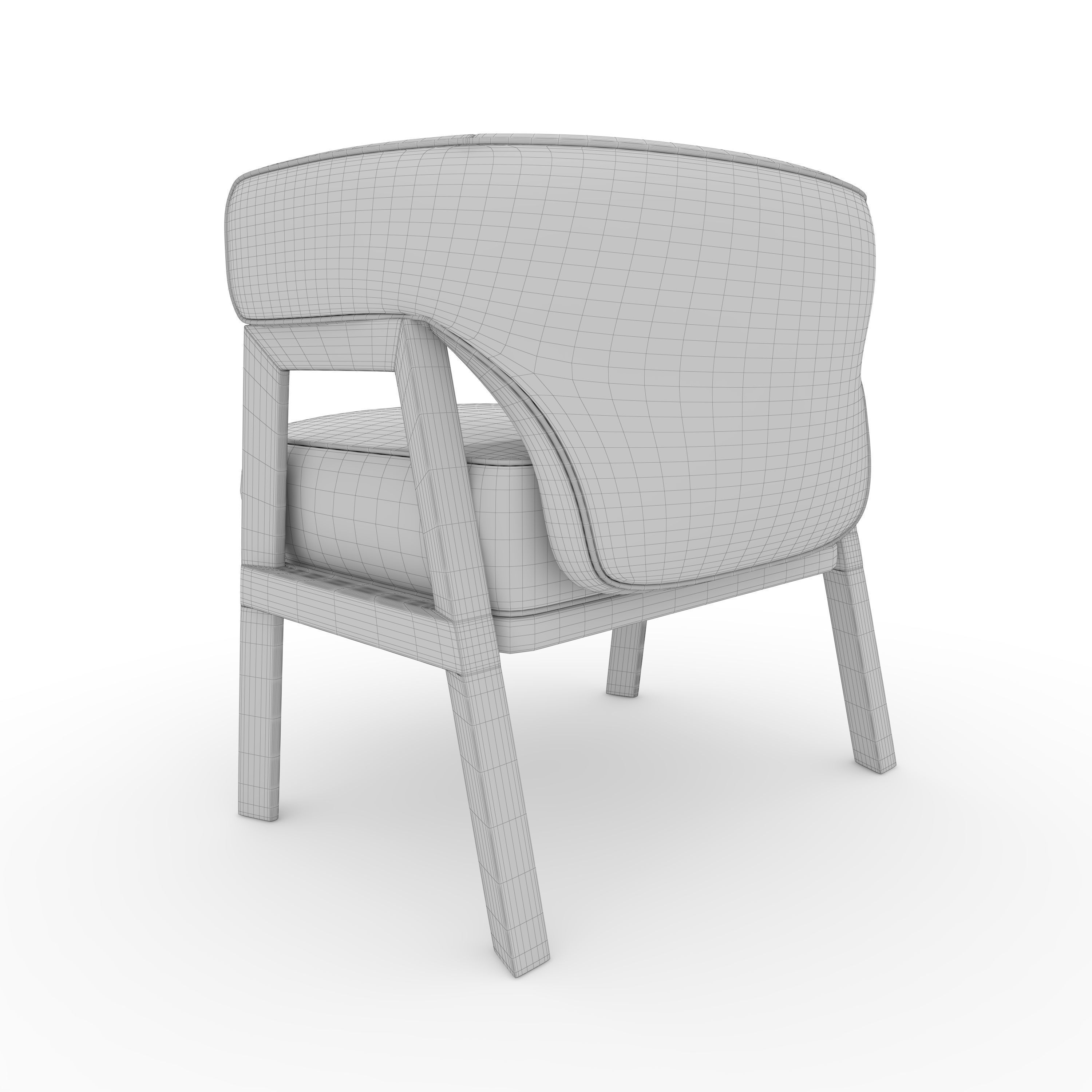 Armchair 63 3D model_15