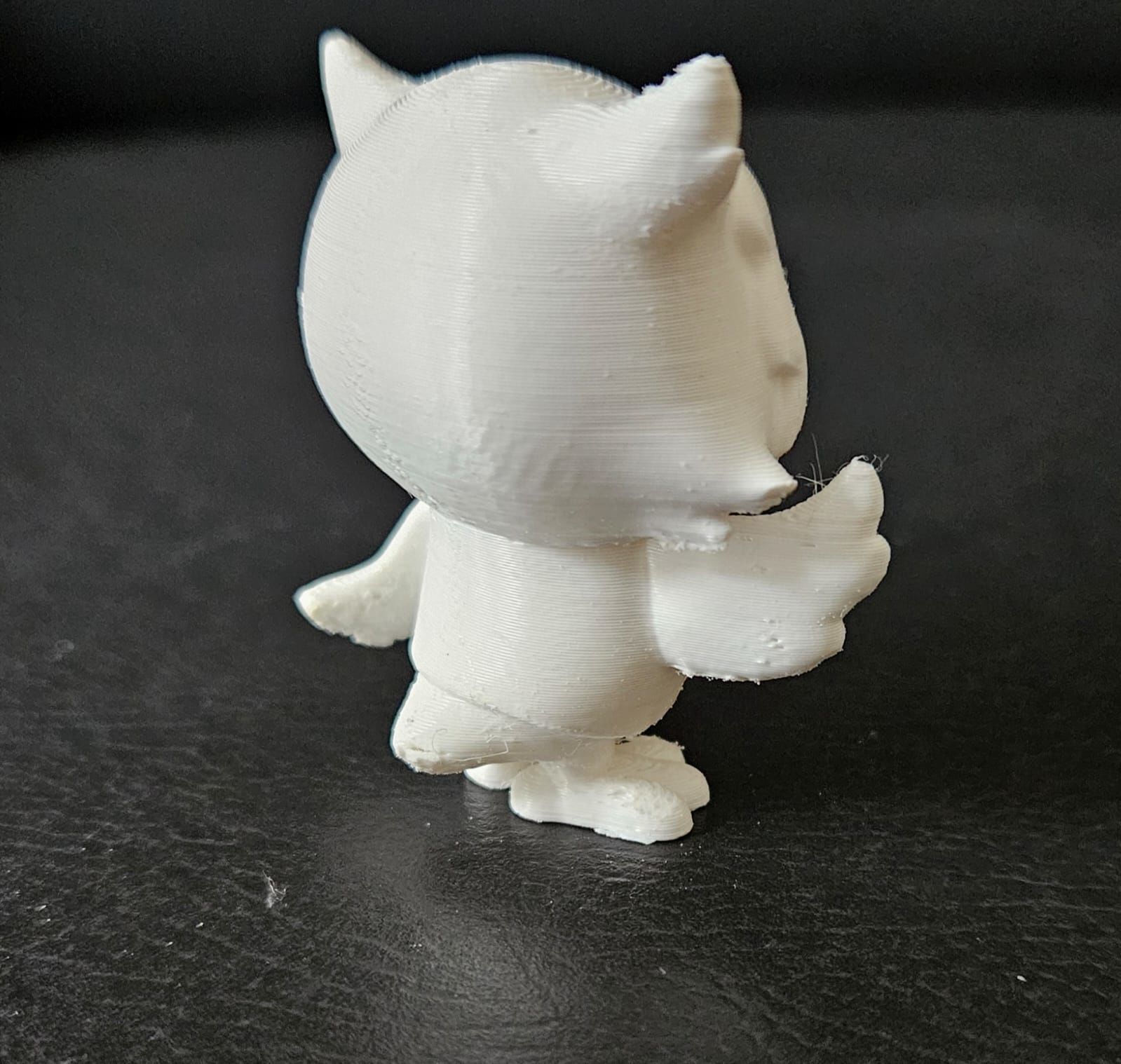 Owl in a Suit 3D print model_10