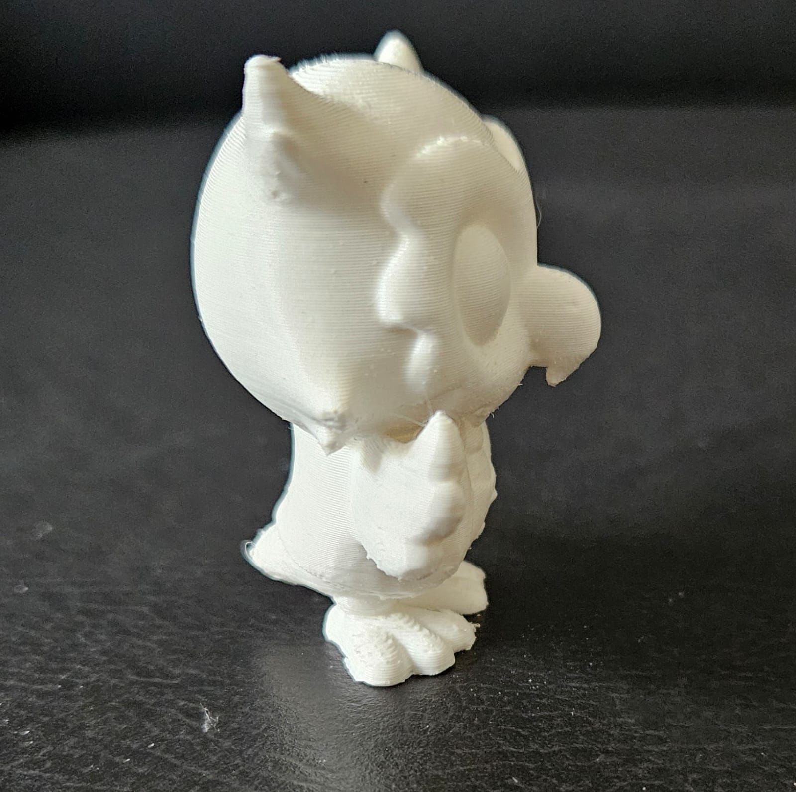 Owl in a Suit 3D print model_11