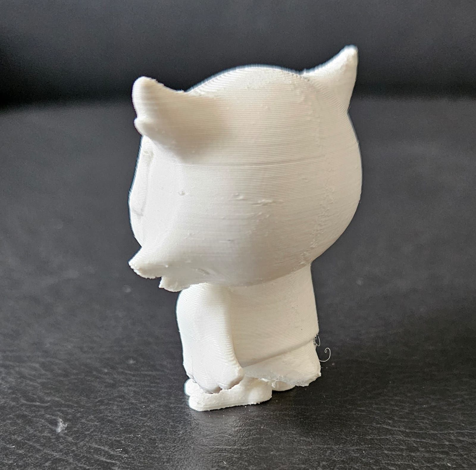 Owl in a Suit 3D print model_8