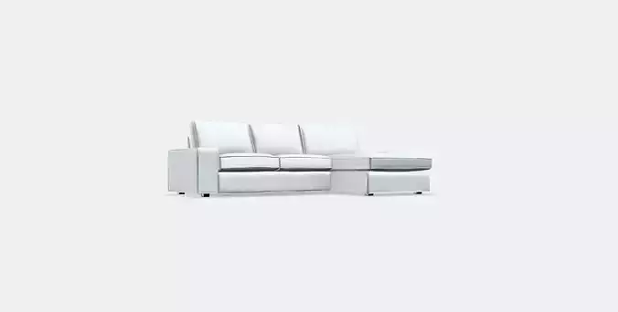 KIVIK 3-seat sofa with chaise longue 3