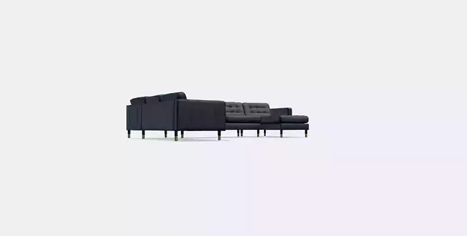 LANDSKRONA Corner sofa 6-seat 6