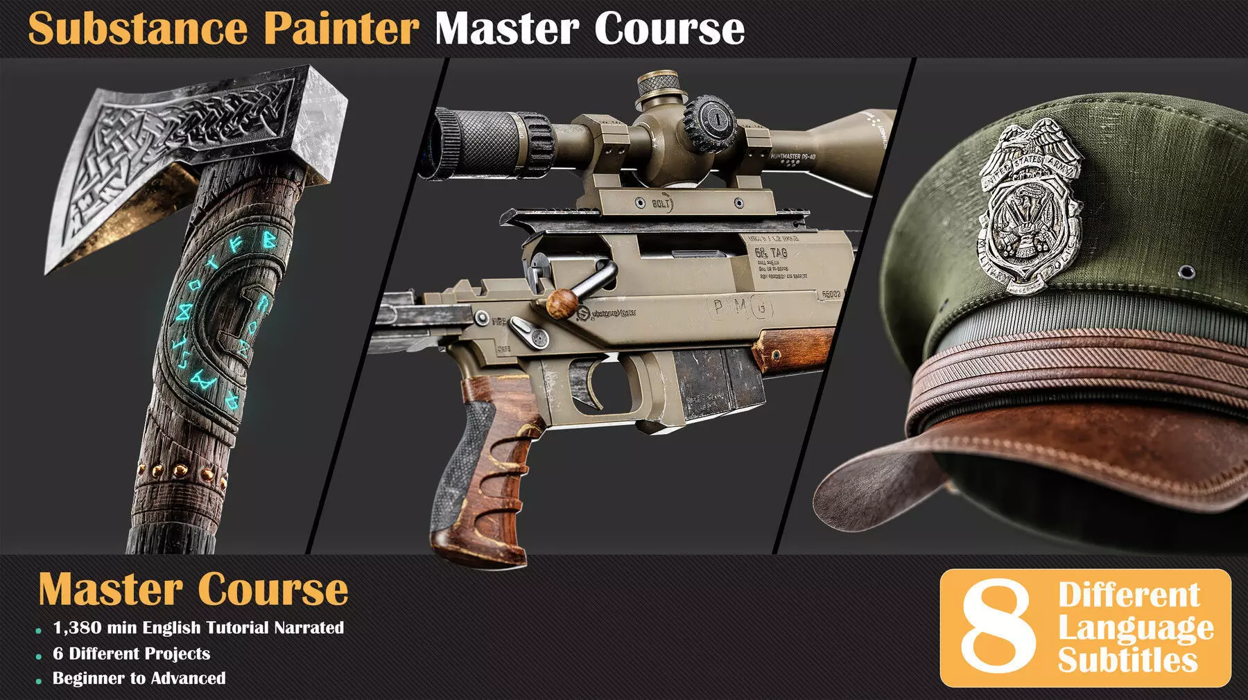 Substance Painter Master Course 3D model_0