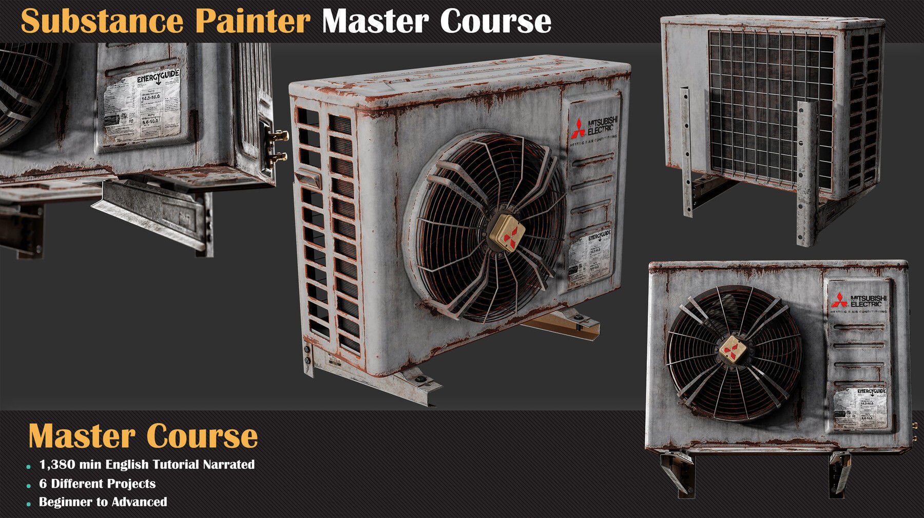 Substance Painter Master Course 3D model_4