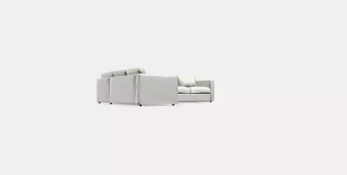 VIMLE Corner sofa 5-seat 9