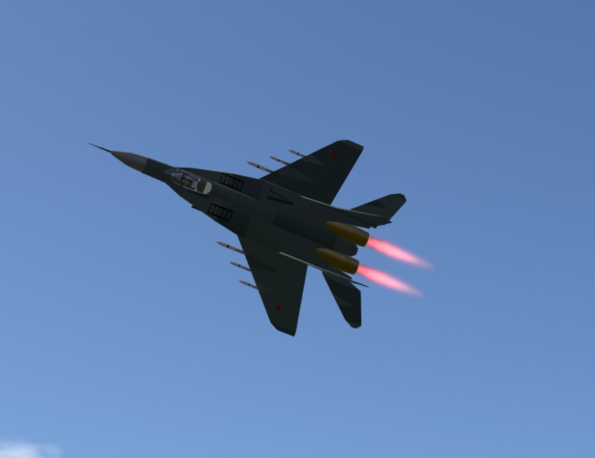 MiG-29 Fulcrum 3D Model Low-poly 3D model_2