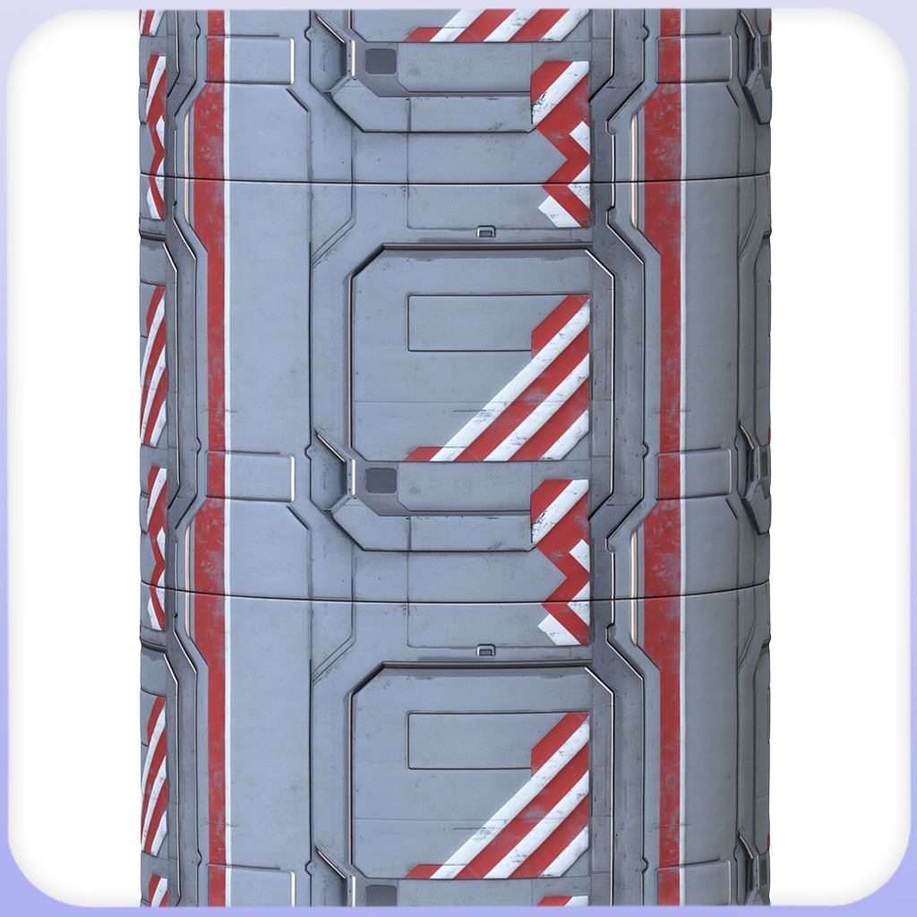 SciFi Seamless Texture Texture_3