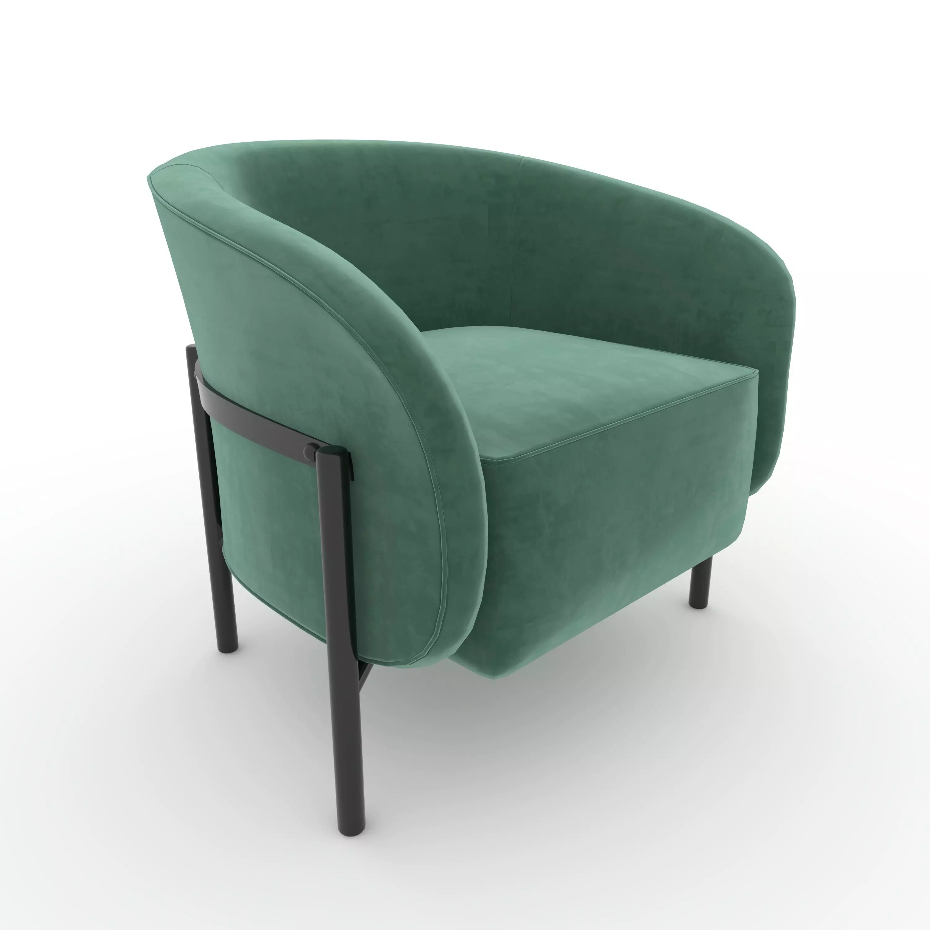 Armchair 64 3D model_0