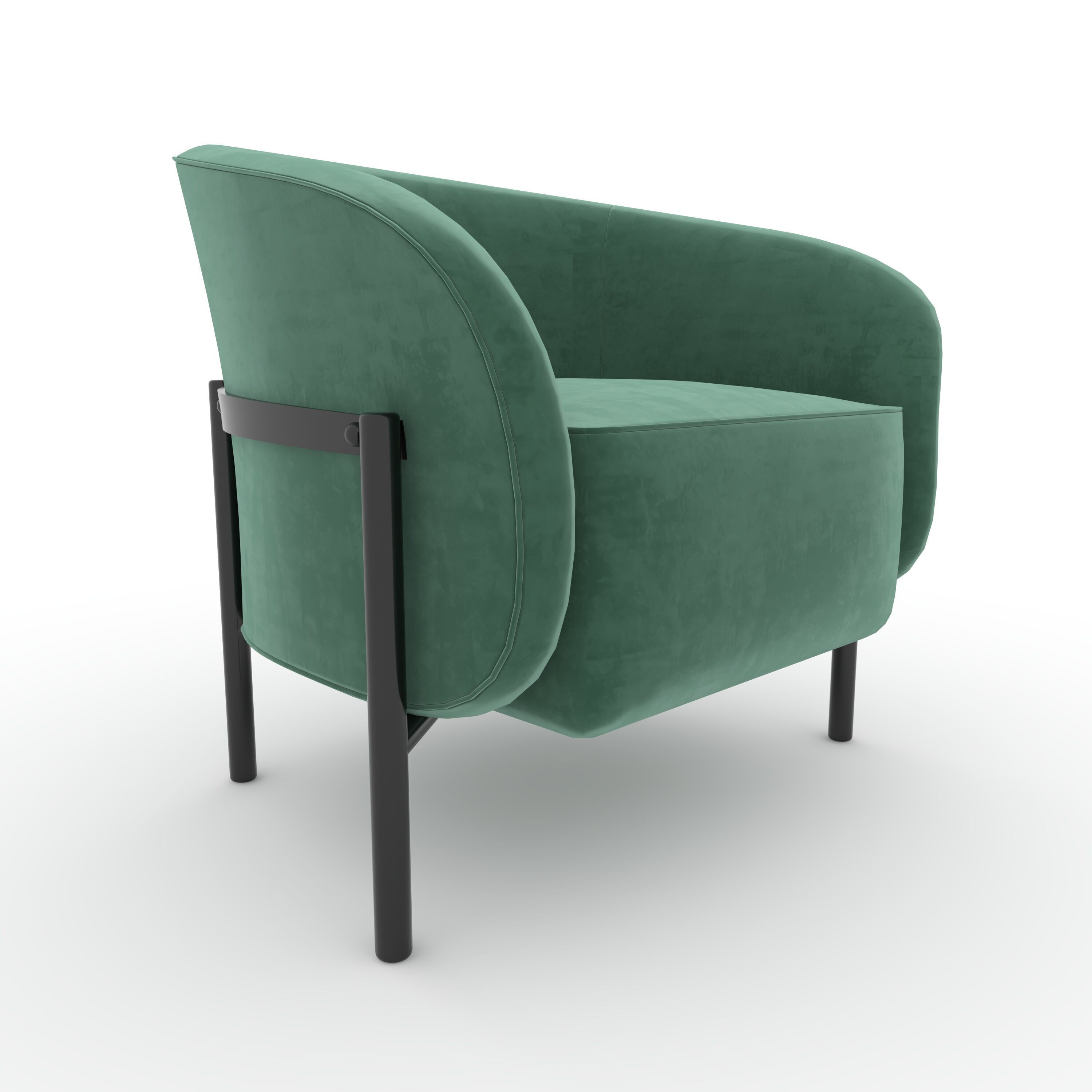 Armchair 64 3D model_8