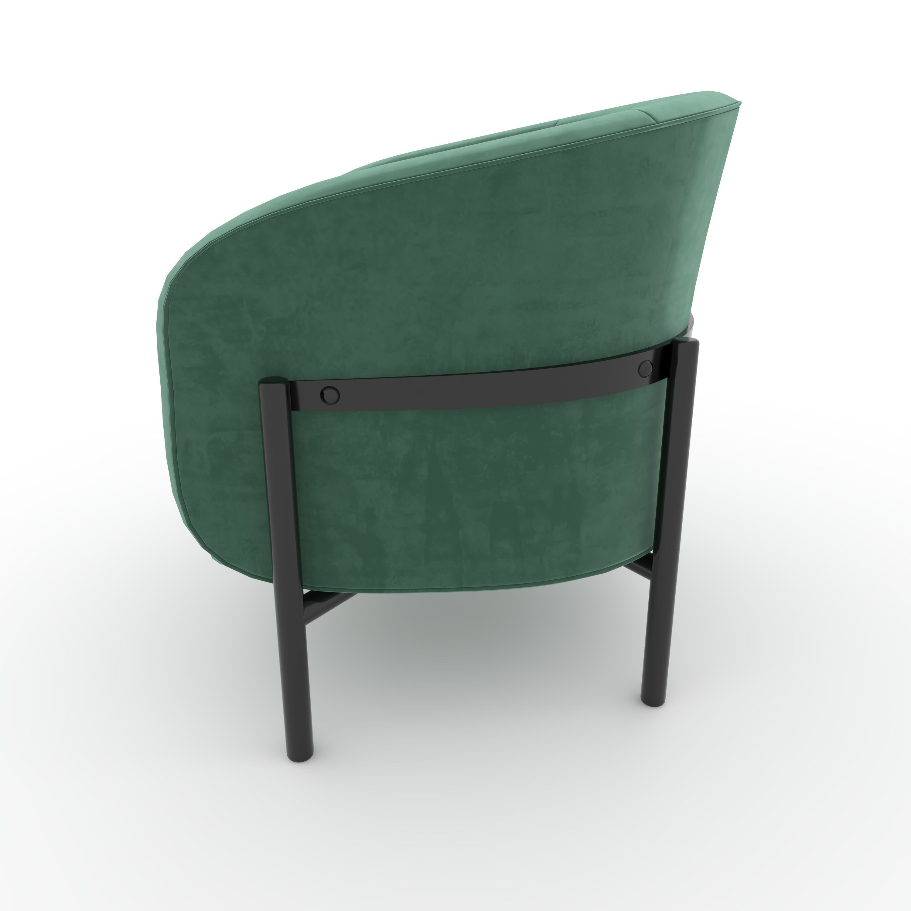 Armchair 64 3D model_4