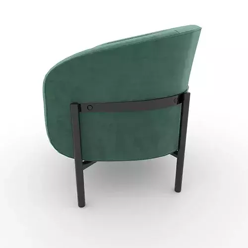 Armchair 64 3D model 5