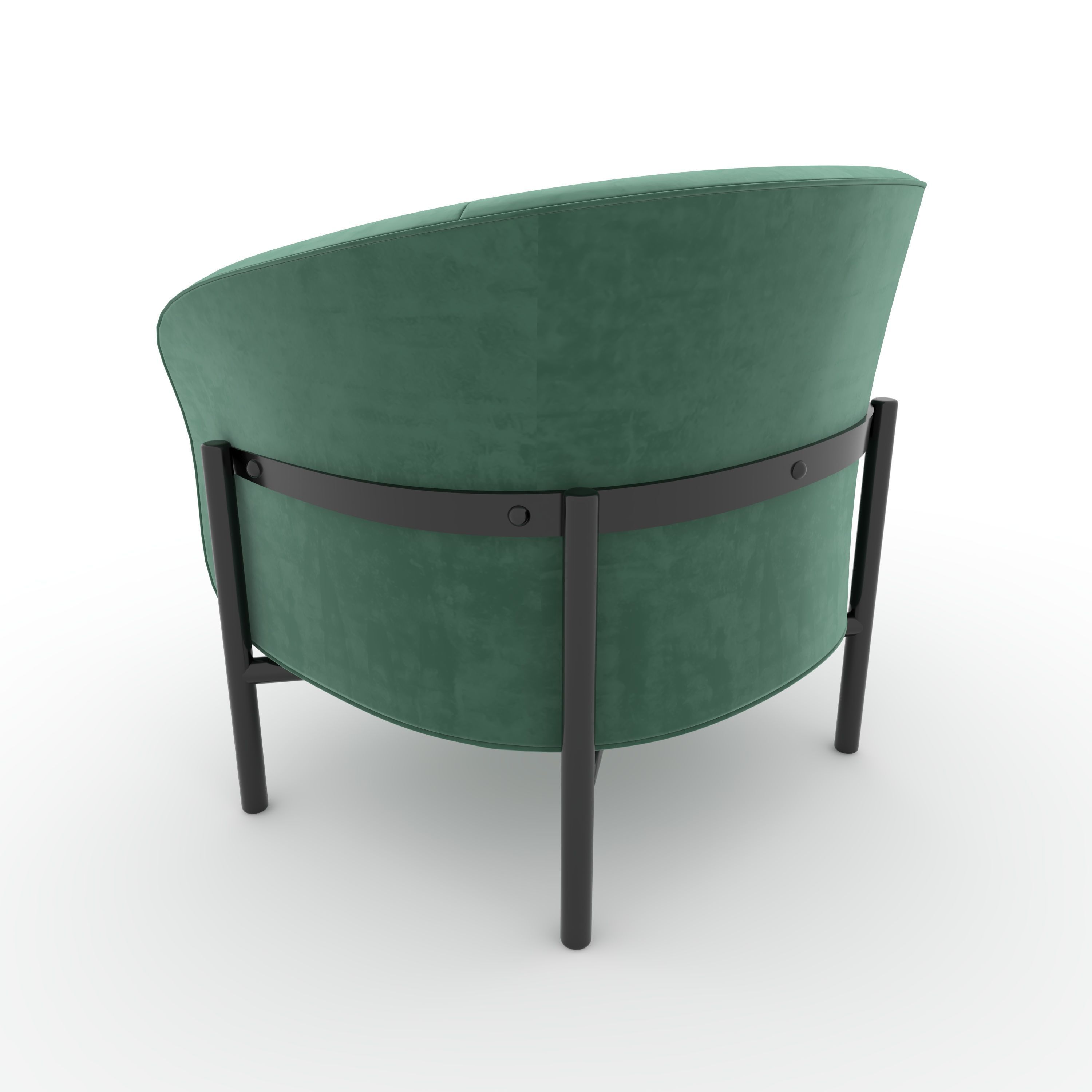 Armchair 64 3D model_6