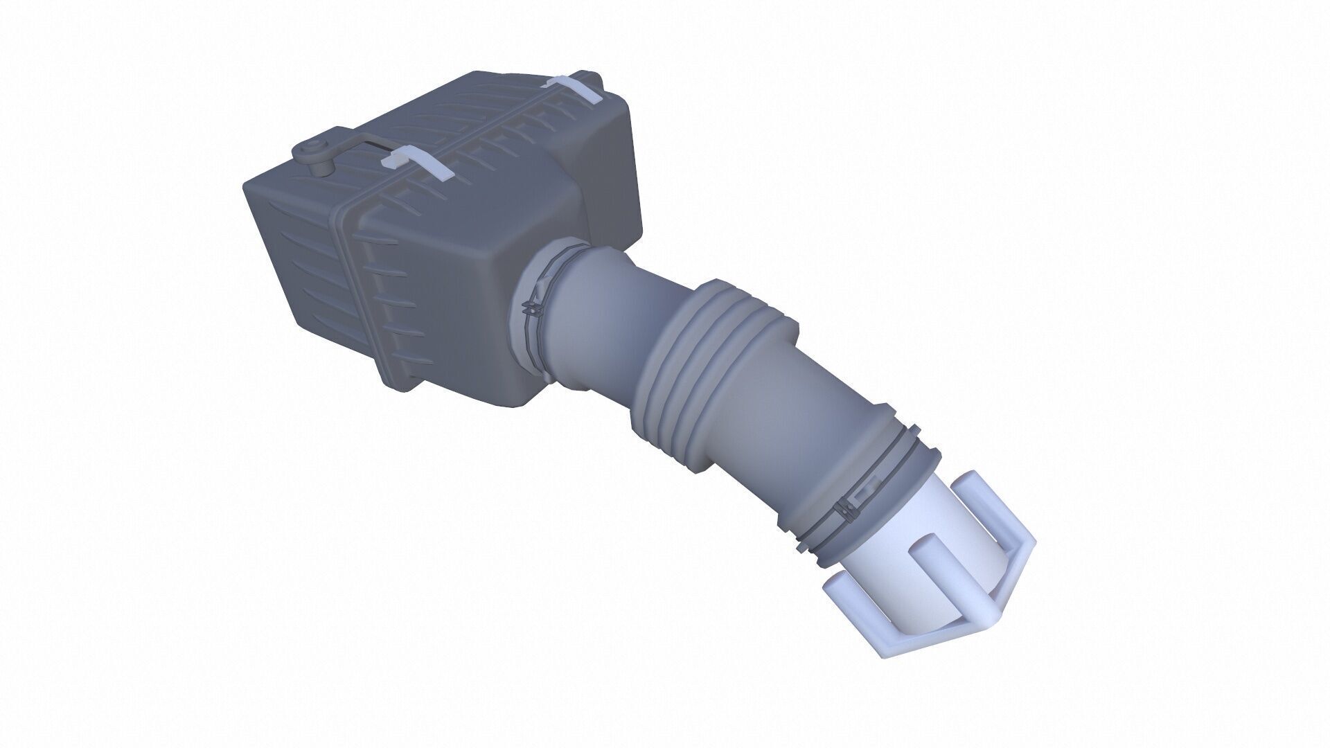 Air Intake Snorkel Car Low-poly 3D model_3