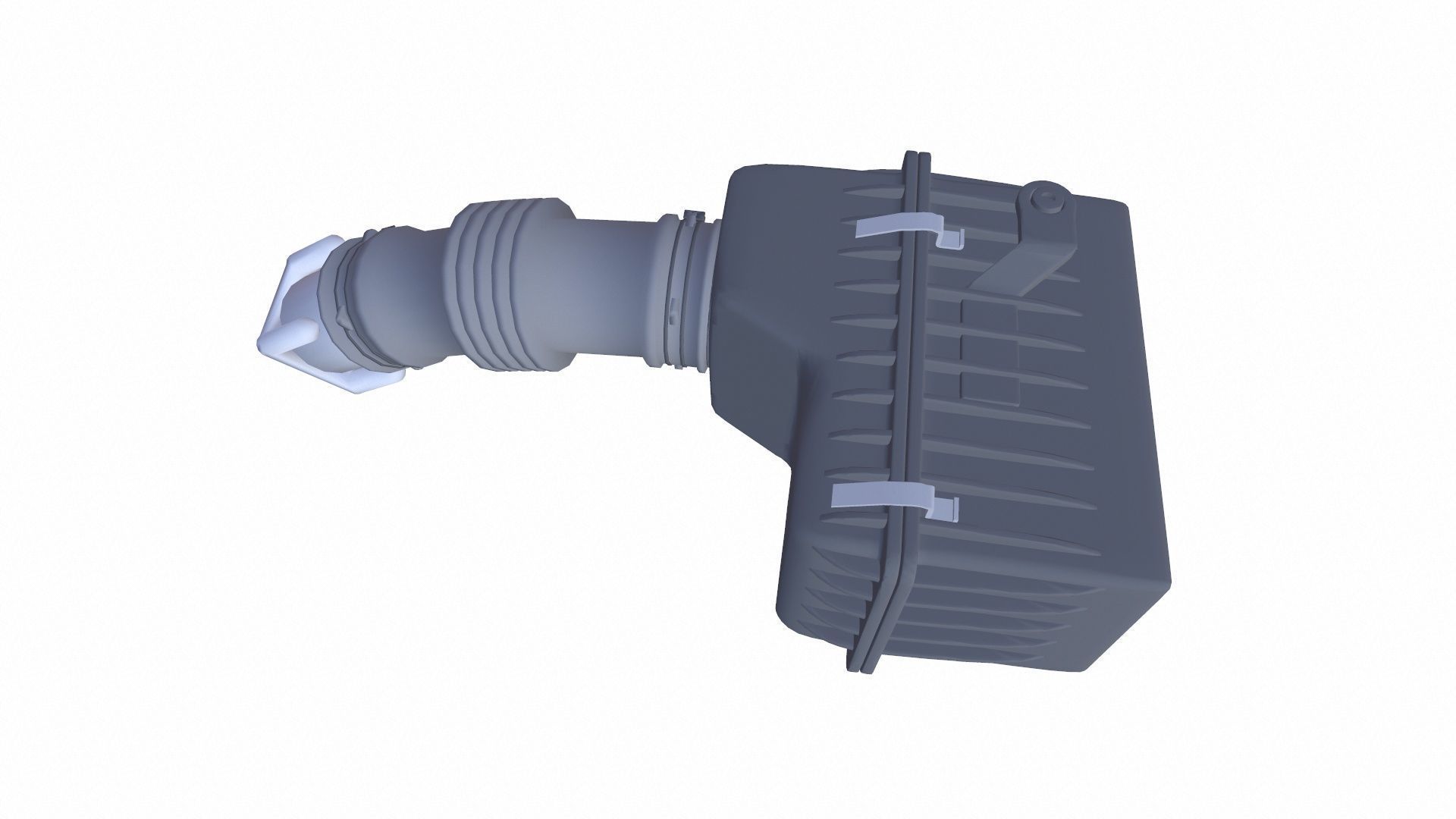 Air Intake Snorkel Car Low-poly 3D model_5