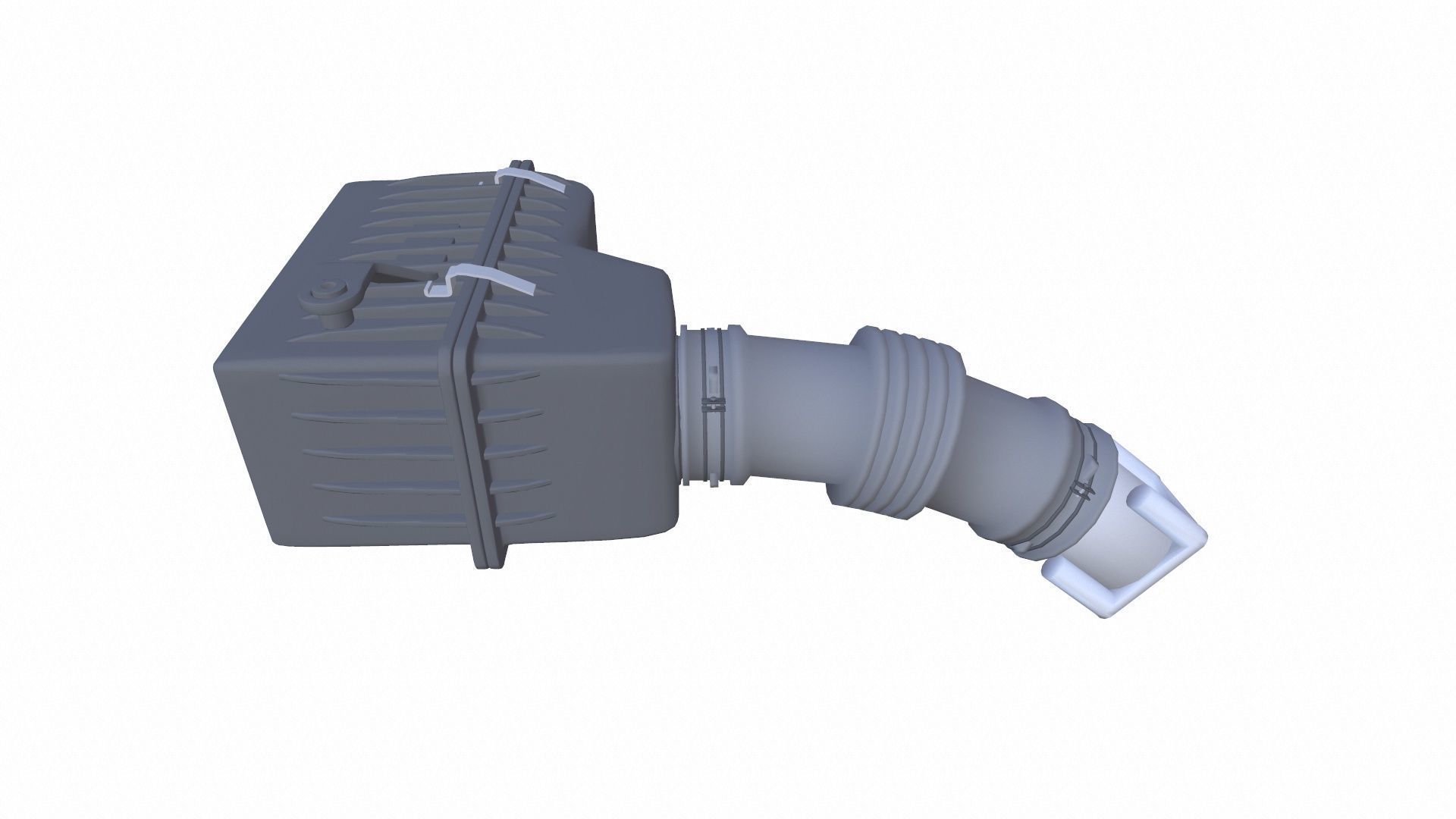 Air Intake Snorkel Car Low-poly 3D model_2