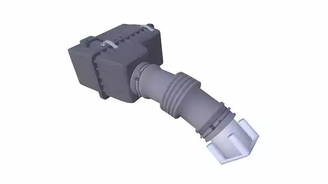 Air Intake Snorkel Car Low-poly 3D model
