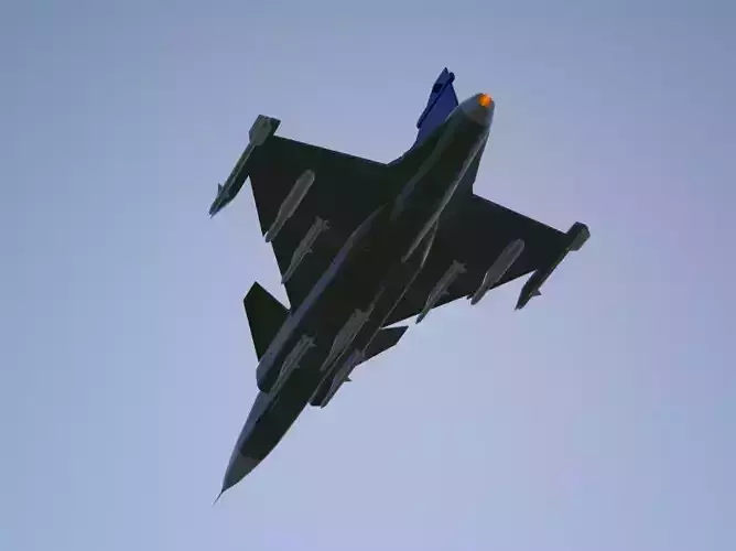  JAS 39 Gripen 3D Model