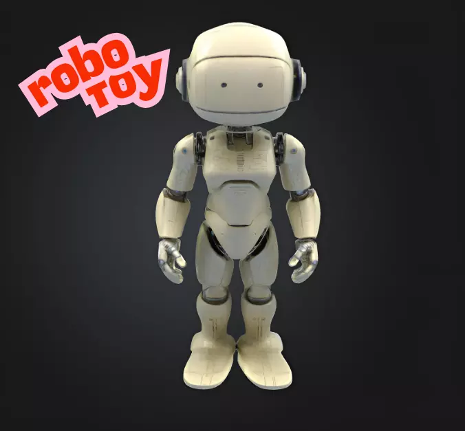 Robo toy 3D print model_0