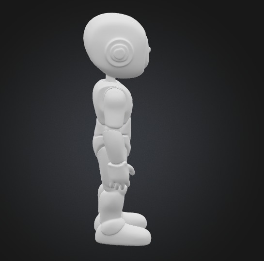 Robo toy 3D print model_2
