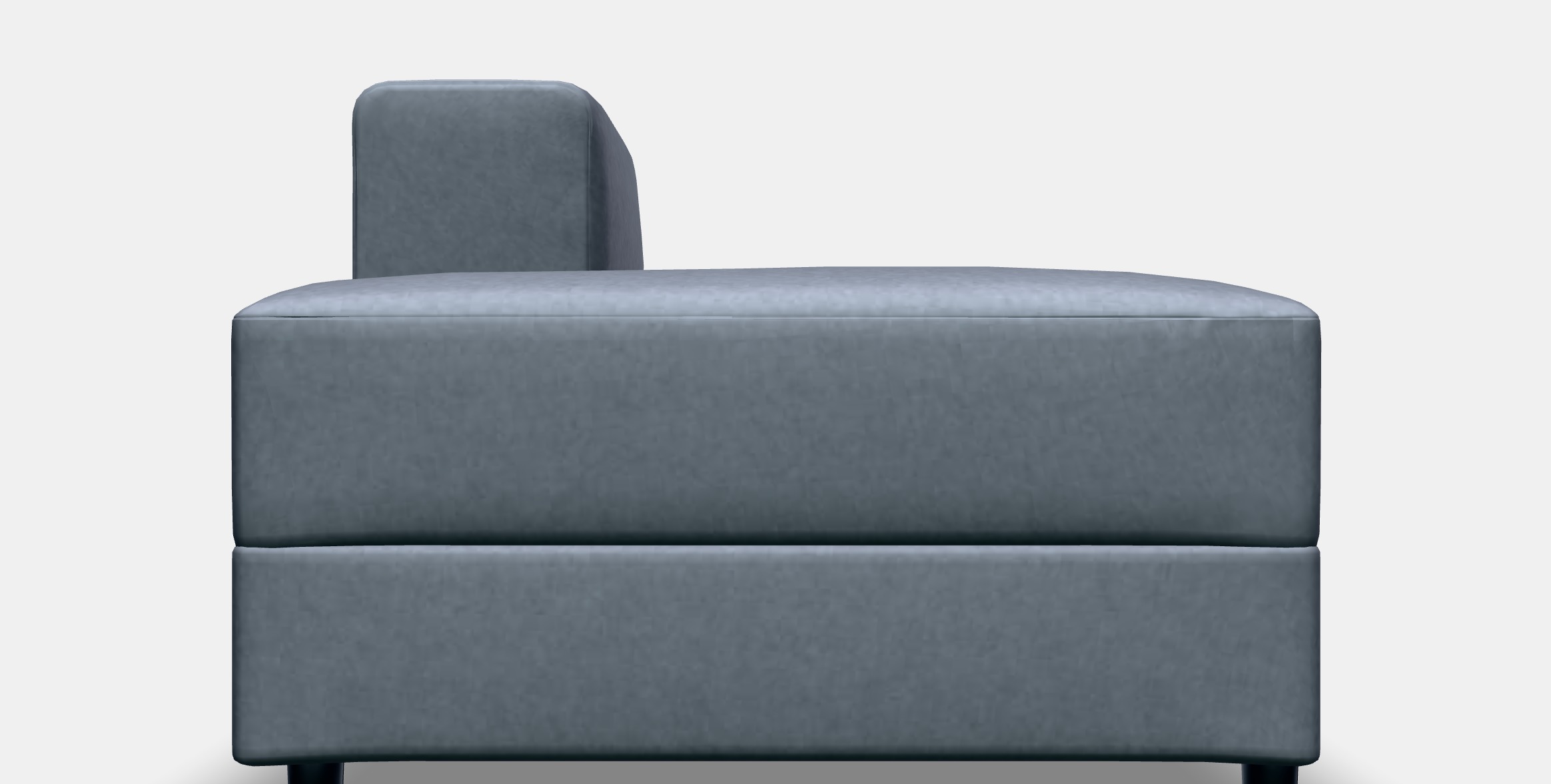 JATTEBO Chaise longue module left 2 Low-poly 3D model_10