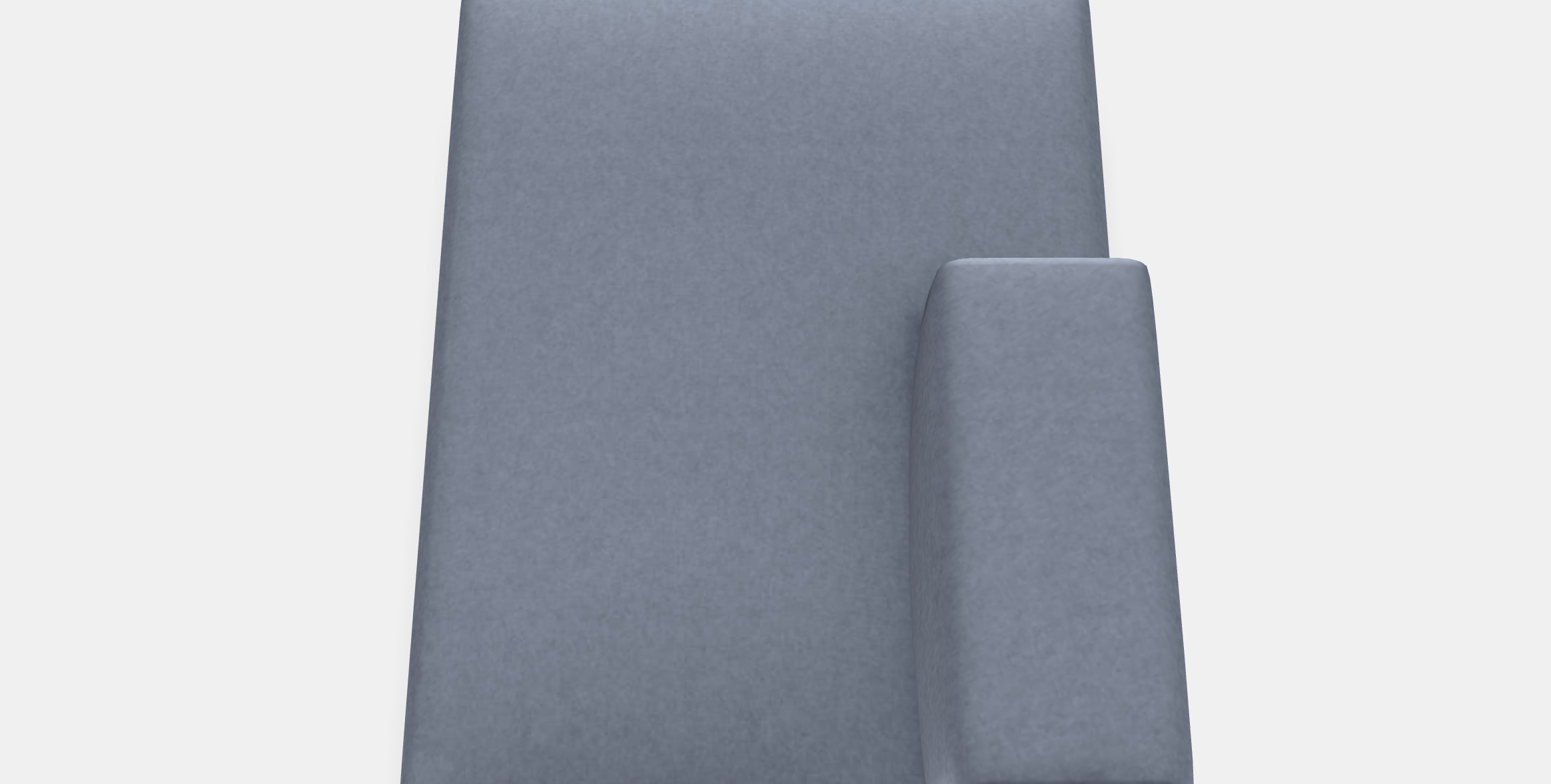 JATTEBO Chaise longue module left 2 Low-poly 3D model_3