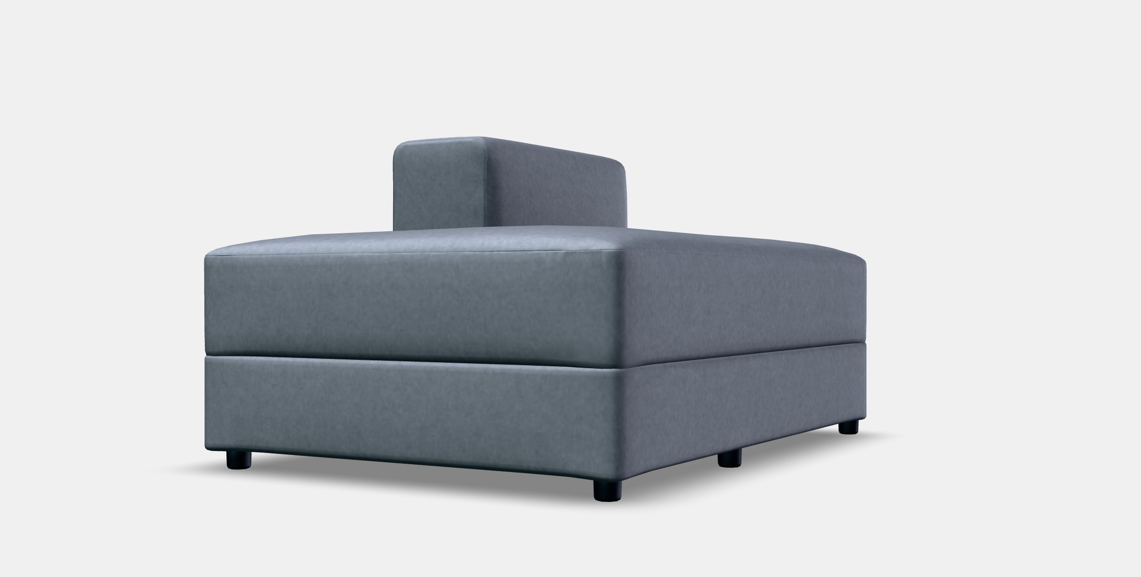 JATTEBO Chaise longue module left 2 Low-poly 3D model_13